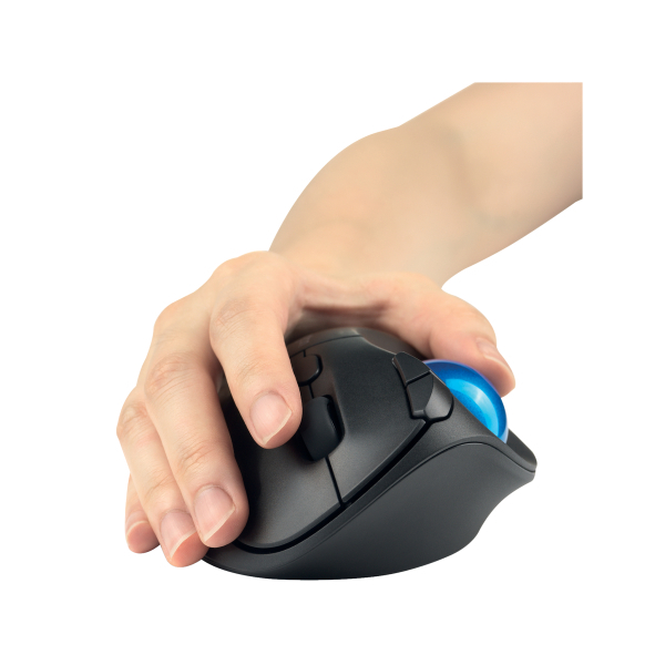 Kensington Pro Fit® Ergo TB450 Trackball kabellos blau, schwarz
