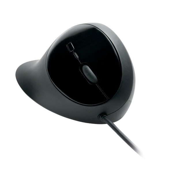 Kensington Pro Fit® Ergo Maus ergonomisch kabelgebunden schwarz