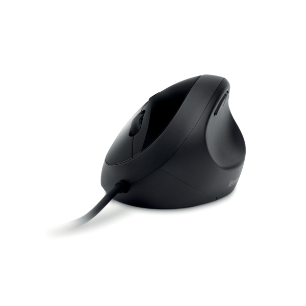 Kensington Pro Fit® Ergo Maus ergonomisch kabelgebunden schwarz