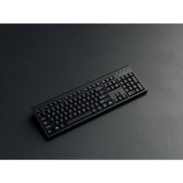 Kensington KM270 EQ Tastatur-Maus-Set kabellos schwarz
