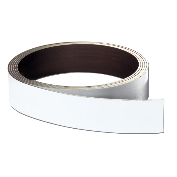 FRANKEN Magnetband weiß 1,5 cm x 10,0 m, 1 St.