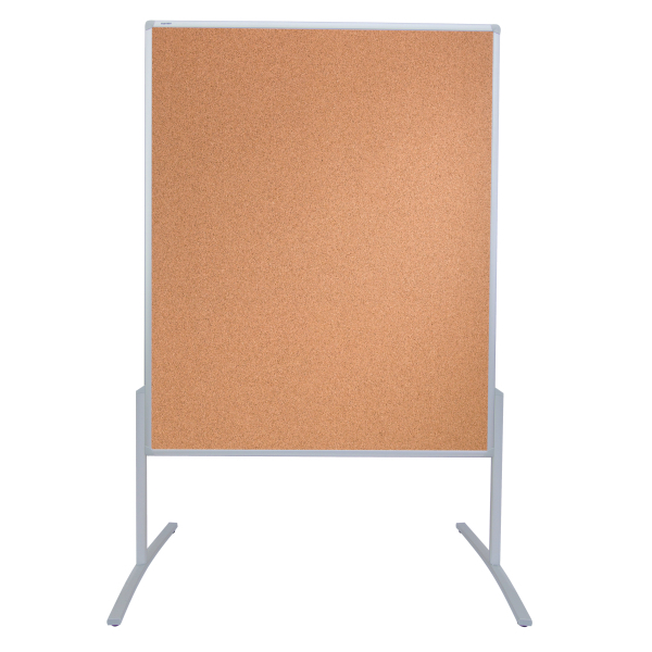 FRANKEN Moderationswand PRO 120,0 x 150,0 cm braun