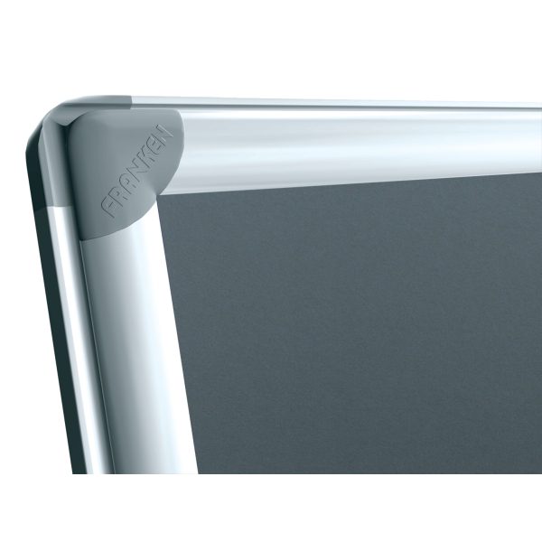 FRANKEN Pinnwand PRO 120,0 x 90,0 cm Textil grau