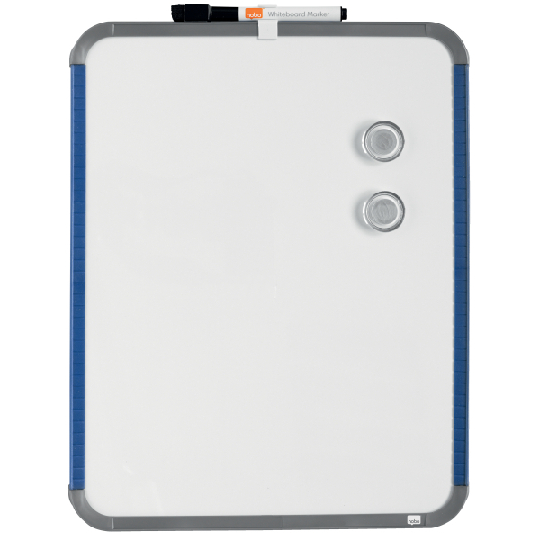 nobo Whiteboard 36,3 x 28,0 cm weiß Stahl