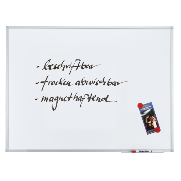 FRANKEN Whiteboard X-tra!Line SC3106 240,0 x 120,0 cm weiß lackierter Stahl