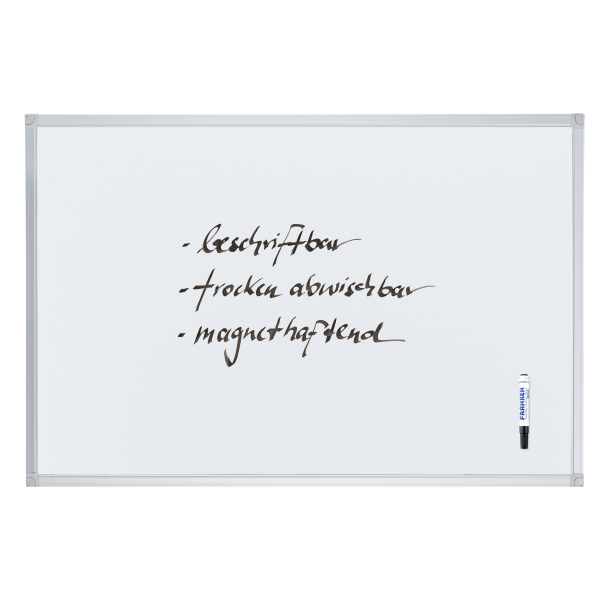 FRANKEN Whiteboard X-tra!Line SC3114 150,0 x 120,0 cm weiß emaillierter Stahl