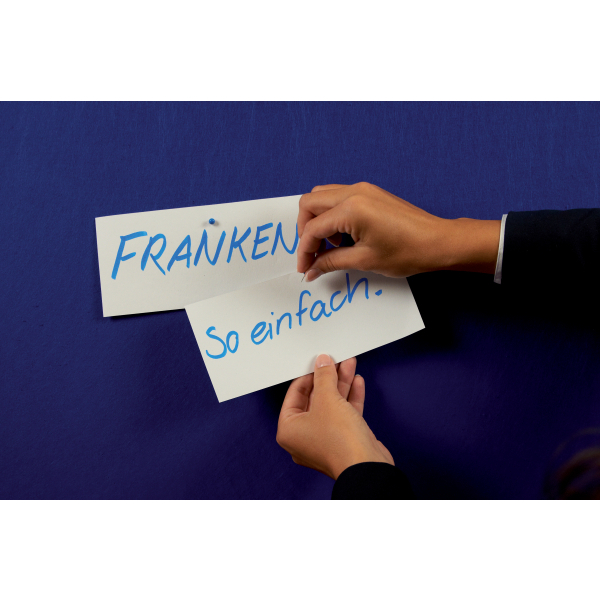 FRANKEN Moderationskarten gelb 9,5 x 20,5 cm, 500 Blatt