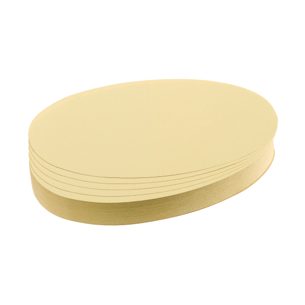 FRANKEN Moderationskarten gelb 11,0 x 19,0 cm, 500 Blatt